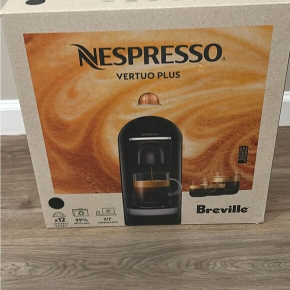Breville Nespresso Vertuo Plus Espresso & Coffee Machine Black
New in Box - Picture 11 of 12